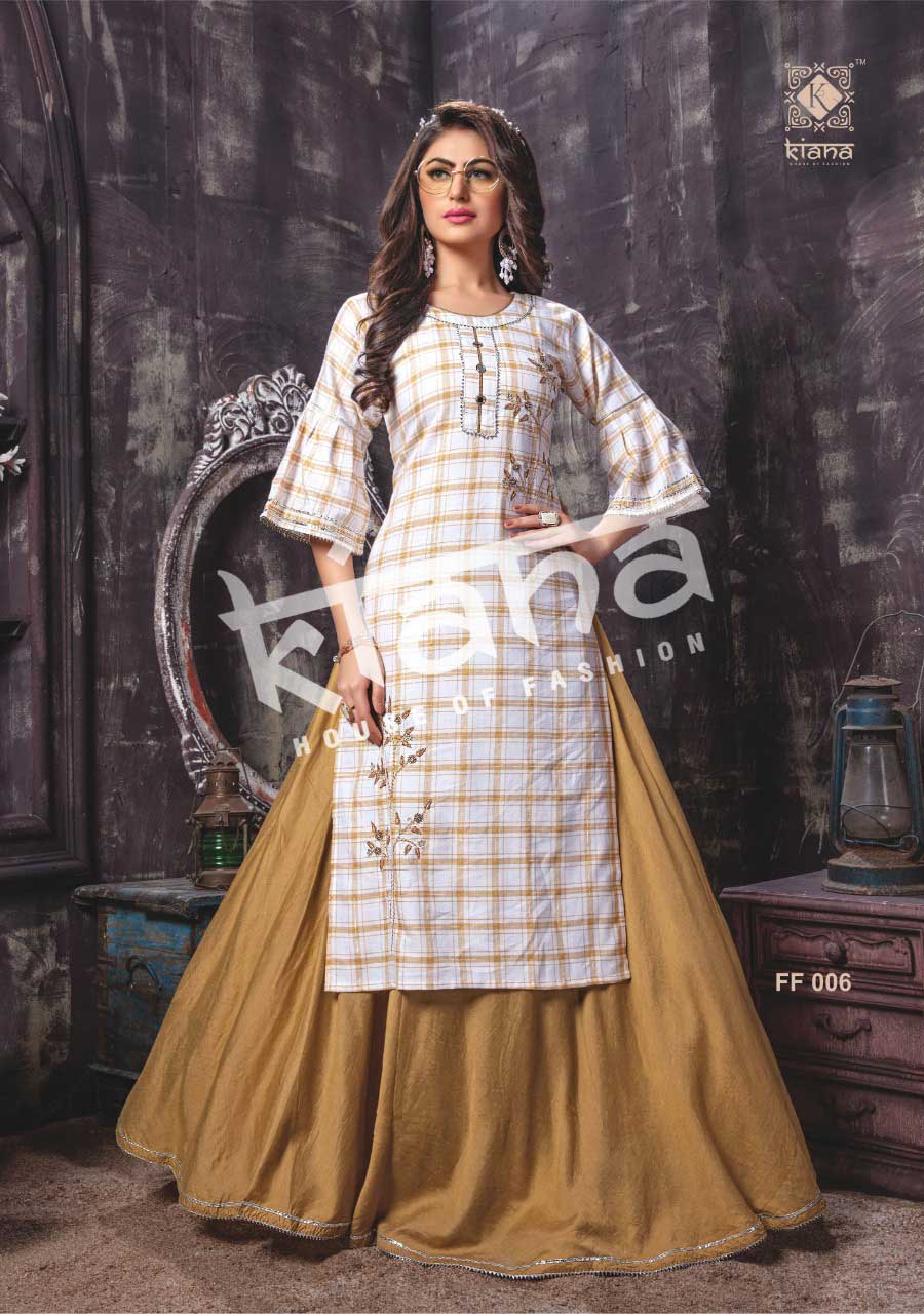 Fusion Flavours Kiana Satin Lurex Kurti Manufacturer Fusion Flavours Kiana Satin Lurex Kurti Manufacturer